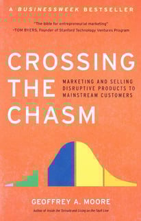 Crossing the Chasm by Geoffrey Moore  is about marketing and selling disruptive products to mainstream customers