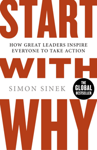 Start with Why by Simon Sinek is a book for marketing leadership on inspiring everyone to take action