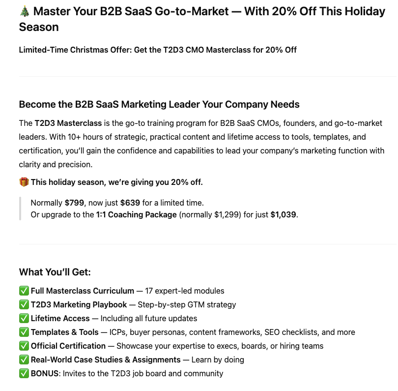 Landing Page Example